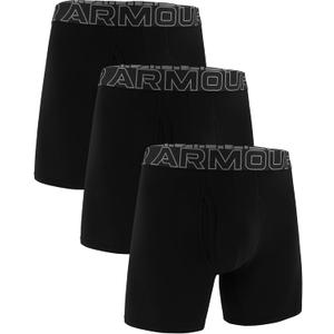 Under Armour Performance Cotton - Solid 6 In 3 Pack, Large