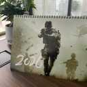2 x 2026 Calendar Monthly Planner, 2026 Wall Calendar, Calendar 2025-2026, Calendar that Honors the Military