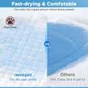 Upgraded 4XL 36"x36" Thicken 6 Layers Dog Pee Pads, Ultra Absorbent Pee Pads, Absorb up to 12 Cups, Leak-Proof & Quick Dry Puppy Pads for Puppy,Surgery, Older,Cats, Rabbits,30 Counts