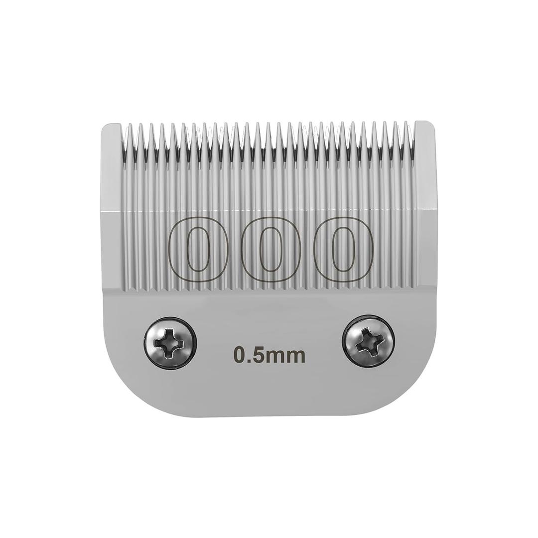 Professional Detachable Replacement Ceramic Blades set,compatible with oster Classic 76/Star-Teq/Power-Teq andi A*dis AGC,BDC,BGC,MBG Series Clippers (Size-000)