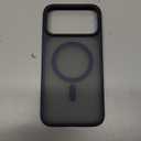 TORRAS Stronger Magnetic & Shockproof for iPhone 17 Pro Max Case, Fit for MagSafe, Military Grade Drop Protection, Camera Control, DIY Button, Slim for iPhone 17 Pro Max Case Translucent Deep Blue