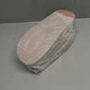 SHIBEVER Fuzzy Slippers Women Indoor: Memory Foam Warm House Shoes - Slip On Closed Toe Comfy Bedroom Slippers Women (6.5-7, 74-apricot)