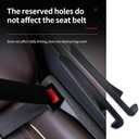 IHOTDER 2PCS Car Seat Gap Filler - Car Seat Gap Filler Organizer for Holding Phone,Key,Purse - Universal Car Gap Filler Fits Car Truck SUV Car Interior Accessories (Black/2PCS)