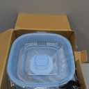 Bottle Sterilizer and Dryer, Compact Electric Steam Baby Bottle Sterilizer (Esterilizador de Biberones), Bottle Sanitizer for Baby Bottles, Pacifiers, Pump Parts Blue