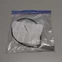 Outdoor Fence Gate Lock Locker - Bike, Cable Chain, Combination Locks (Gray)