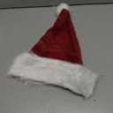 Christmas Hat, Santa Hats for Adults & Kids Red Velvet Comfort Extra Thicken Holiday Xmas Hat for New Year Festive Party
