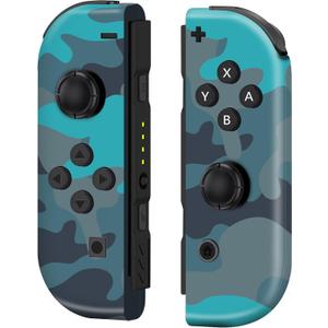 Controller for Nintendo Switch, Replacement with Wireless Nintendo Switch Controller, L/R Controllers Support Motion Control/Dual Vibration/Wake-up/Screenshot