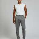 Real Essentials 3 Pack: Men’s Sweatpants – Athletic Track Pants with Pockets | Workout, Running & Lounge Pants for Men Set 3, 5X Tall