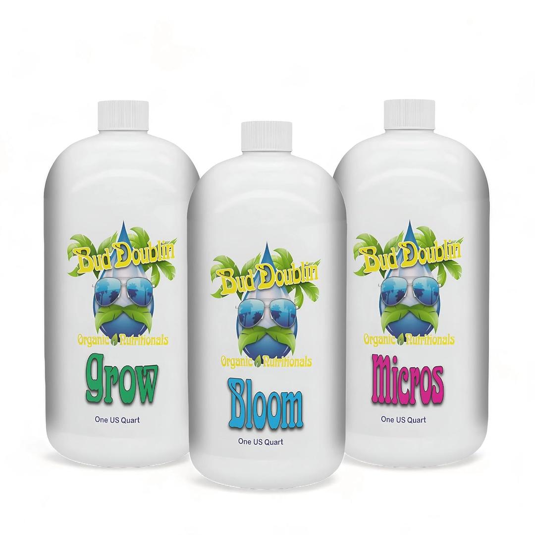 GS Plant Foods Bud Doublin - (Pack of 3-32oz Bottles) Premium Organic Plant Nutrients for Hydroponic Growth, Balanced Formula for Optimal Root Development, Easy to Use,1 Quart Each GS Plant Foods Bud Doublin - (Pack of 3-32oz Bottles) Premium Organic Plant Nutrients for Hydroponic Growth, Balanced Formula for Optimal Root Development, Easy to Use,1 Quart Each