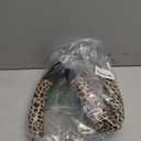 Road Comforts Leopard Steering Wheel Cover - Made with PVC Leather Cheetah Print - Anti-Slip, Universal Fit 14 1/2 inches to 15 inches - Black