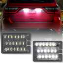 Nilight License Plate Lights Compatible with 2014 2015 2016 2017 2018 2019 2020 2021 2022 2023 Dodge Durango 6000K White Clear Lens 2PCS Pack