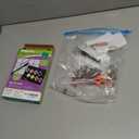 Magnetic Mini Tile Art - DIY Craft Kit; Design and Paint Magnet Tiles - Kids Paint Arts & Crafts Project; Includes 12 Tile Magnets, 8 Paint Colors, 2 Brushes and Marker; Fun Ceramic Tile Painting Kit