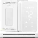 meross Smart Thermostat for Electric Baseboard and in-Wall Heaters Work with HomeKit, Alexa and Google Home, 120V-240V Wi-Fi Programmable Thermostat with Easy Install, Energy Saving, 4 Wires Needed