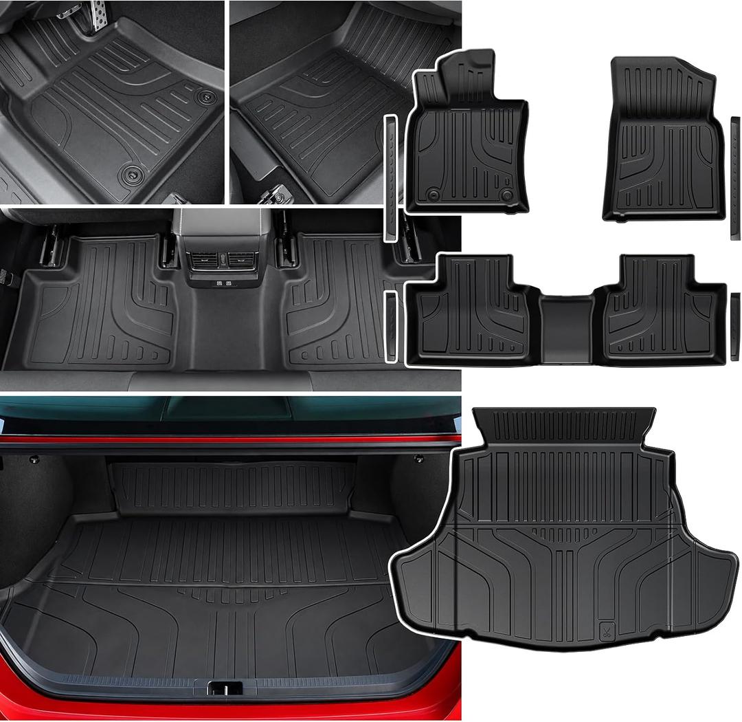 Floor Mats for Toyota Camry 2025-2026 LE/XLE/SE/Nightshade/XSE