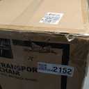 Medline Basic Steel Transport Chair - Full-Length Arms, Swing-Away Footrests, 12" Wheels - Gray/Burgundy - Durable & Convenient Mobility Aid (Red)