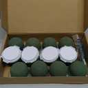 Tessco Set of 12 Mini Floral Foam Holder Round Floral Foam with Green Arrangement Wire Arrangement Supplies for Table Wedding Wine Bottle Decor