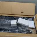 WARMOUNTS Foldable Grill Cart Outdoor with Wheels, Portable Outdoor Grill Table with Storage, Movable Stand Fits 17''/22'' Tabletop Grill, 400 Lbs Weight, for Camping, BBQ