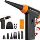 K&F Concept Blower & Suction 2 in 1 Compressed Air Duster, 150000RPM Super Power Electric Air Duster, Stepless Speed Regulation, Portable Dust Blower for Computer, Keyboard, House, Outdoor and Car