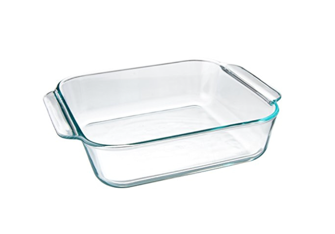 Pyrex Basics Clear Glass Baking Dishes - 1 Quart Square