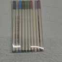 PuTwo Metallic Markers, 10 Assorted Colors, Fine Tip, Waterproof, Metallic Calligraphy Marker, Multi Surfaces
