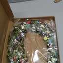 EBOOT 15 Pieces Assorted Colored Flower Crown Wreath Headband Garland Multicolor Headbands Floral Headpiece for Wedding Festival Vacation Fairy Party Photography Props