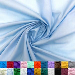 Ice Fabrics Cotton Polyester Broadcloth Fabric by The Yard - 60" Wide Soft & Breathable Broadcloth Fabric for Sewing - Perfect for Apparel, Bedding, Curtains and More - Light Blue - 2 Yards