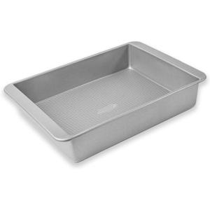 USA Pan Nonstick Roasting and Deep Lasagna Pan, 16 x 10.3-Inch