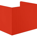24 Pcs Plastic Privacy Folders for Students Classroom Partitions Divider Shield Desk Privacy Study Carrel Panel Testing Boards, 45.35 x 13.5''