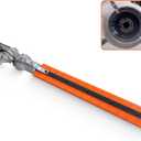 Hedge Trimmer Head, Double Blade Backpack Hedge Trimmer Head, 26mm Hedge Trimmer Blade Attachment Replacement Parts, 65 Manganese Steel Aluminum Alloy Hedge Head for Brush Cutters Garden Trimmers (square hole)