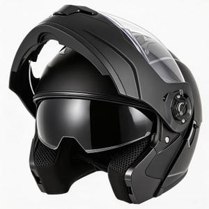 SanQing Modular Full Face Motorcycle Helmet Dual Visor Flip up Dot Approved | Lightweight for Men Women, Dirt Bike Street Bike ADV Four Wheeler ATV UTV, Large 