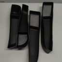 Canvcle Door Side Storage Box and Garbage Can for 2024 2025 2026 Refresh Tesla Model 3 Highland Accessories Front Rear Door Insert Slot Storage Tray Organizer Protector Garbage Bin with Garbage Bags 6PCS