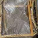 GRENTY Open Arch Backdrop Stand,7.2 FT Metal Double Arch Backdrop Frame U Shaped Wedding Arches for Wedding Ceremony, Baby Shower, Birthday Party, Graduation Party (Gold)