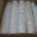 Jingmore 500 Pack 12 oz Disposable Coffee Cups with Lids, Paper to Go Cups for Hot & Cold Drinks for Cafe, Office, Events, Parties (White Lid)