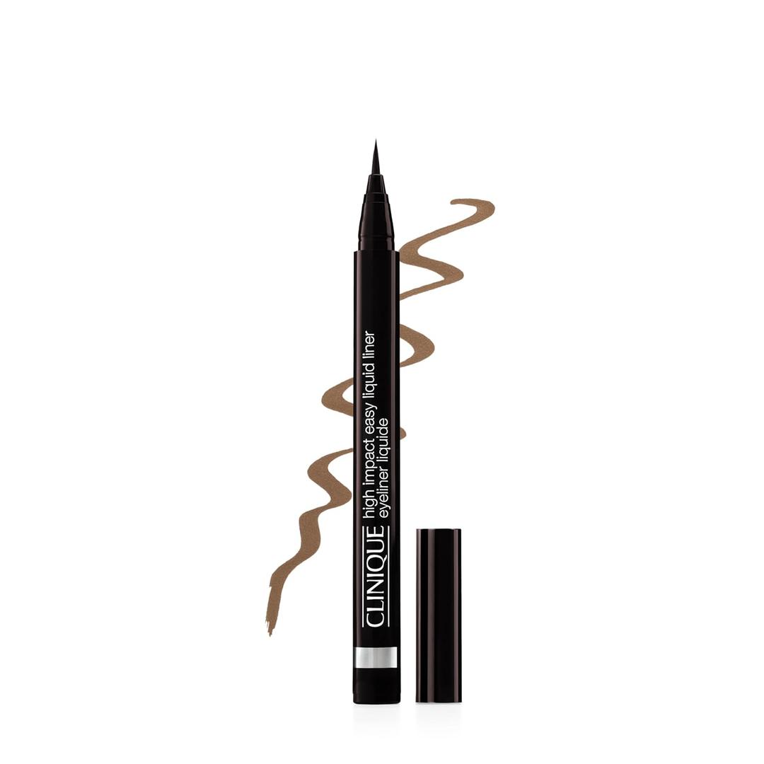 Clinique High Impact Easy Liquid Eyeliner | Waterproof, Long Lasting, Smudge Resistant + Safe For Sensitive Eyes (AA Espresso)