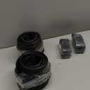 MOHEGIA Mountain Bike Tires Set: 2-Pack 26x1.95/26x2.125 Inch Folding Replacement Bicycle Tires and Pair Inner Tubes with Tire Levers for MTB Off-Road Bike