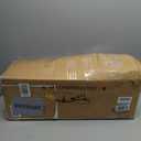 Goplus 6ft Snow Flocked Artificial Christmas Tree, Premium Hinged Pine Tree with Metal Stand, 100% New PVC Material, Unlit Xmas Tree for Indoor and Outdoor