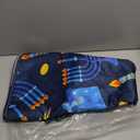 Hanukkah Tree Skirt 48 Inches Chanukah Tree Mat Holiday Indoor Decor Menorah Dreidel Tree Skirt for Holiday Party Hanukkah Indoor Outdoor Decorations