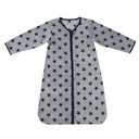 DaysU Micro Fleece Baby Sleep Sack with Long Sleeves, Plush Warm Baby Sleeping Bag with 2-Way Zipper, Unisex Sleep Sack for Infant Newborn 12-18 Months, Navy Star