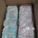 The Honest Company Comfort Dry Disposable Diapers for Sensitive Skin, Hypoallergenic, Above It All + All The Alpacas, Club Box Size Newborn 72 Count