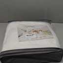 Cupocupa White Queen Comforter Set, 3Pcs Ruffle Comforters Queen/Full Size Farmhouse Bedding Sets with Comforter, Lightweight Fluffy Soft Shabby Chic Bedding Comforter Sets