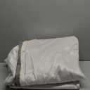 100% Blackout Ivory Off White Velvet Curtains 108 inch Long for Living Room,Set of 2 Panels Liner Rod Pocket Back Tab Thermal Window Drapes Room Darkening Heavy Decorative Curtains for Bedroom