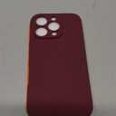 FireNova Designed for iPhone 16 Pro Case, Silicone Upgraded [Camera Protection] Phone Case with [2 Screen Protectors], Soft Anti-Scratch Microfiber Lining Inside, 2024, Plum