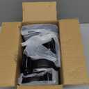 Caster Wheels, 4 Inch Heavy Duty Casters, 2400lbs Capacity (Set of 4) - Industrial Swivel Wheels with Dual-Locking Brakes, Silent & Non-Marking for Workbenches, Carts, Furniture