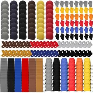 Liitrsh Homeless Care Package Supplies Winter Beanie Hat Gloves Socks Scarves Polyester Drawstring Bags for Women Men (Multicolor)