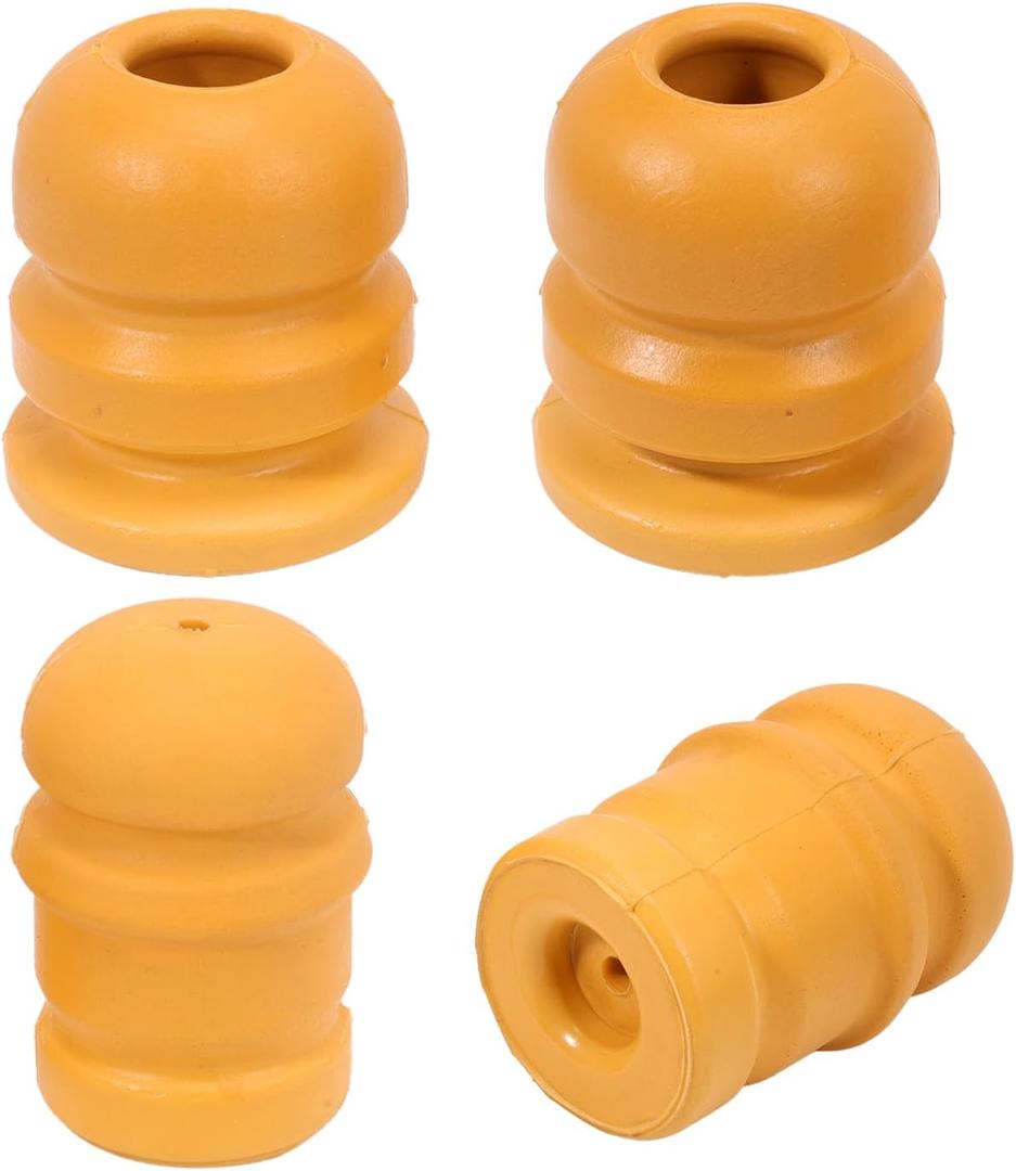 4Pcs Front and Rear Bump Stops for Wrangler JK 2007-2018 Suspension Jounce Control Arm Bumpers Replaces 52060428AB 52060423AB