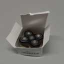 New Upgrade Head Shaver Replacement Heads for Skull Shaver Pitbull Platinum Pro Butterfly Kiss, and Palm Hypo-Allergenic Electric Razor (5d Silver)