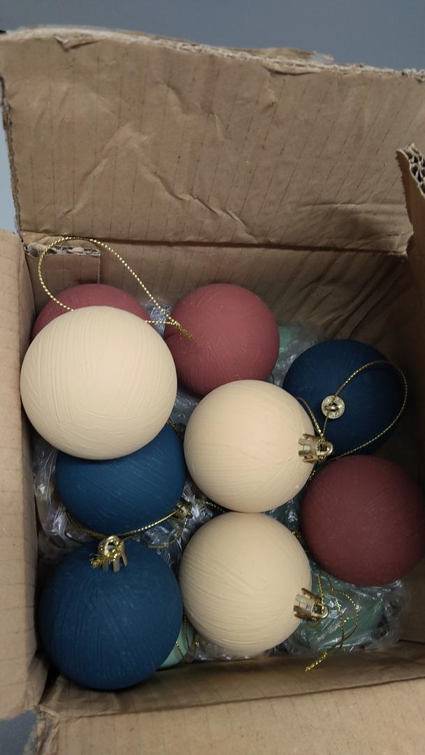 Christmas Balls matte Christmas ornaments