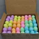 JOYIN 300PCS Pastel Easter Eggs, 2.3" Empty Plastic Eggs, Colorful Plastic Eggshell Bulks for Easter Hunt, Filling Treats, Party Favor, Easter Basket Stuffers, Classroom Prize Supplies