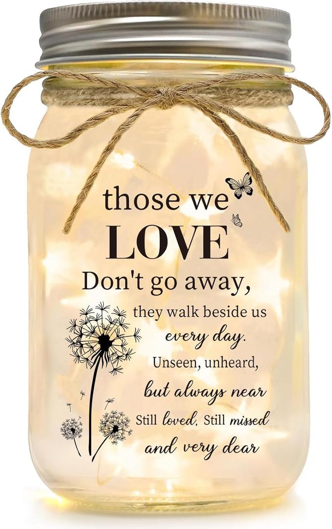 Friendship Gifts for Women, Mason Jar Night Lights for Friend, Gifts for Friends Best Friend Birthday Gifts, Thankgiving Christmas Gifts for Women,Gift for BFF (LOVE1, LOVE1)