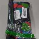 100 Pcs UV Neon Balloons, Neon Glow Party Balloons UV Black Light Balloons Glow in the Dark for Birthday Decorations Wedding Glow Party Supplies Blacklight Reactive Fluorescent (Yellow,orange,green,purple,blue,pink)